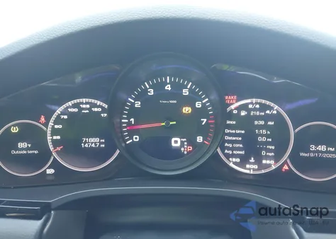 2021 Porsche Cayenne Coupe из США, поврежденный, VIN WP1BA2AY4MDA42884